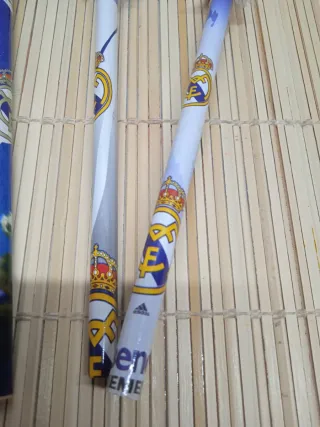 Lote 4 matite edizione Real Madrid nuovi e inutilizzati