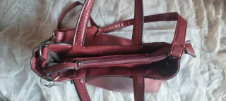 Bolso de mujer rojo oscuro/ granate