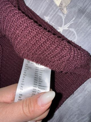 Maglione donna viola