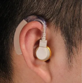 Audífono Jinghao JH-115 Beige/Dorado nuevo