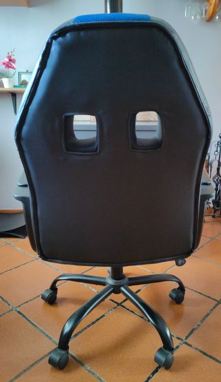 Silla Gaming/Oficina Negra y Azul