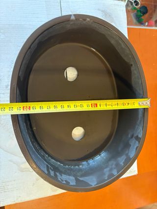 Maceta Bonsái Cerámica Marrón