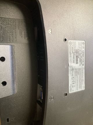 Lote 3 Monitores LG y HP 17 pulgadas color Plata