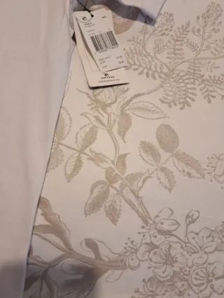 Camiseta Rip Curl Blanca Estampada