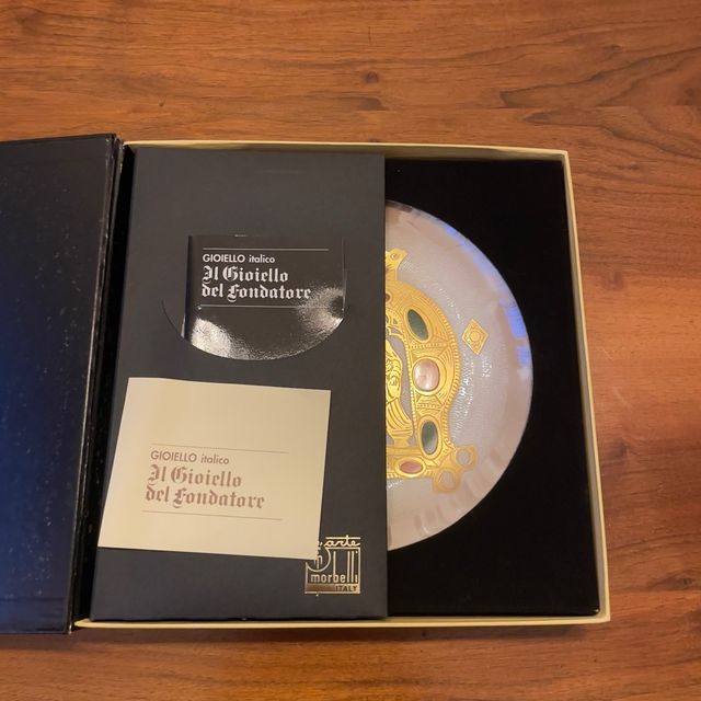 Piatto da collezione Morbelli in porcellana