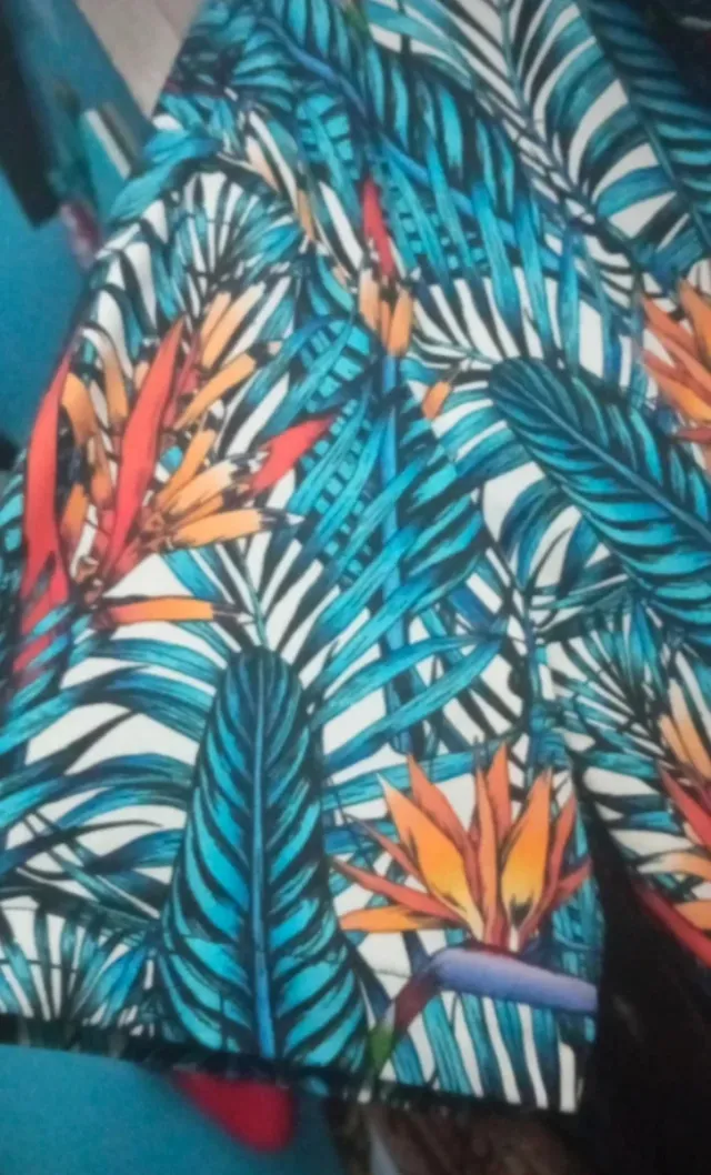 Camisa Estampada Tropical
