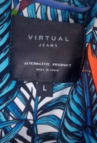 Camisa Estampada Tropical