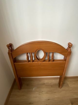 Cabeceros de madera (x2)