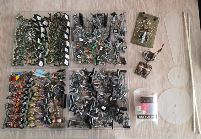 Warhammer: El Juego de Batallas Fantásticas.