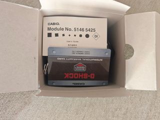 Casio G-Shock GA-110RB Negro y Rojo - Set Completo