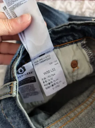 Pantalón Levi's 511 W30 (T.40) Azul