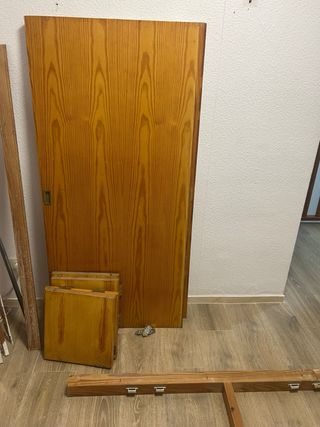 Puertas correderas de armario de madera