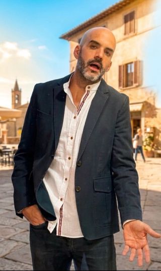 Blazer Selected Homme Azul Talla L