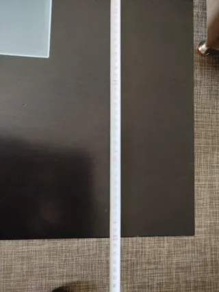 Mesa de centro madera elevable con cristal