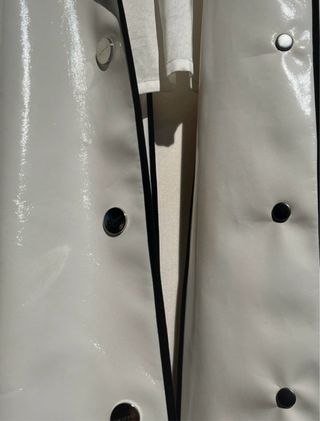 Cappotto Twinset Simona Barbieri Vinile Bianco