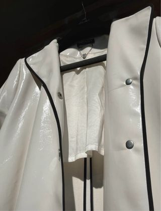 Cappotto Twinset Simona Barbieri Vinile Bianco