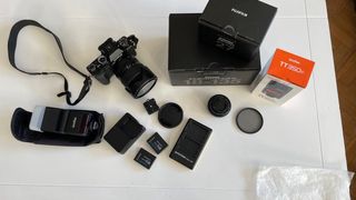 Fujifilm X-T3 con objetivo 18-135mm y 27mm.