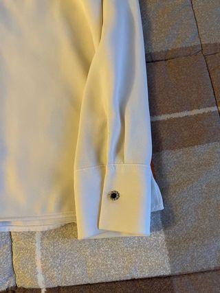 Camicia elegante Zara donna bianca