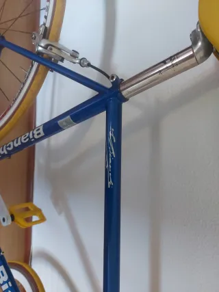 Bicicleta Bianchi Retro Azul