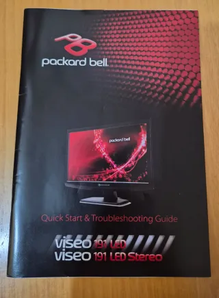 Packard Bell Monitor Negro