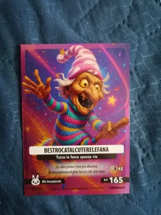 Card Skifidol Bestrocatalcuterelefana 165