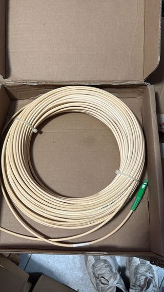 Cable Fibra Óptica 50m Interior