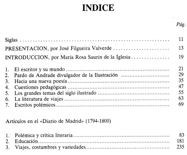 MANUEL PARDO DE ANDRADE. ARTICULOS [1794-1800].
