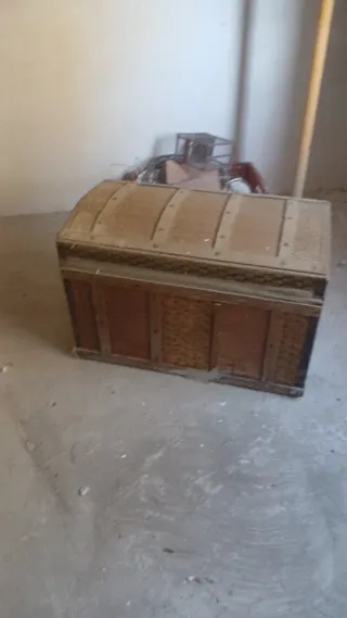 Antichi bauli in legno