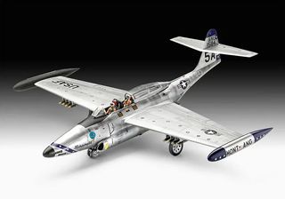 Maqueta avión F-89 Scorpion 1/48 Revell + extras