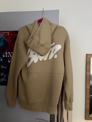 Sudadera Pull and Bear Beige