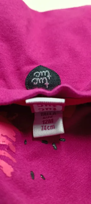 Camiseta Tuc Tuc 12M Flores y Estrellas