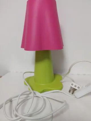 Lampada Ikea Bambini Rosa Verde