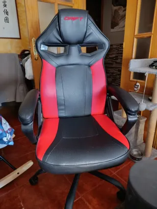 Silla Gaming Drift Negra y Roja
