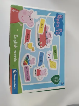 Juego Clementoni Peppa Pig Palabras Inglés
