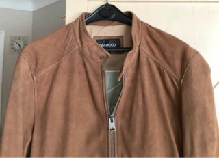 Chaqueta Piel Oakwood Marrón Talla L