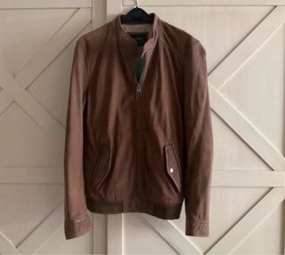 Chaqueta Piel Oakwood Marrón Talla L