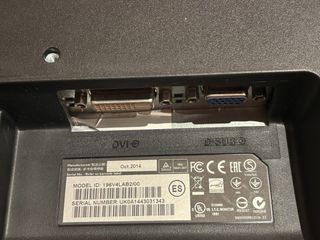 Monitor Philips 193V5L LED Negro