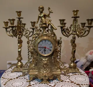 Juego Vintage 3 Piezas Bronce