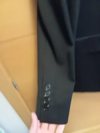 Traje negro talla 58