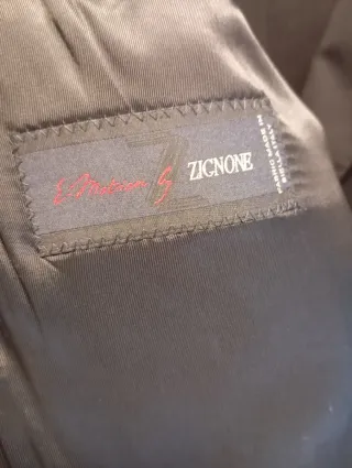 Traje negro talla 58