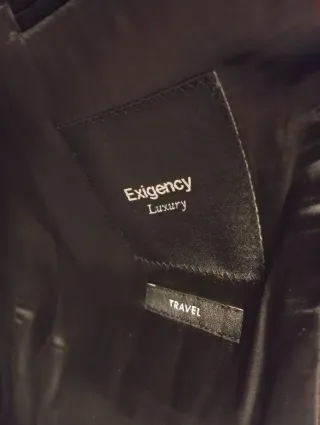 Traje negro talla 58