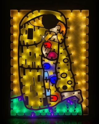 Luminaria Il Bacio Klimt Quadro