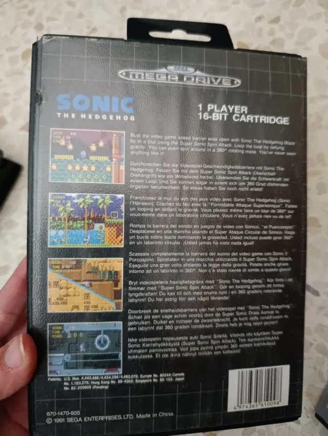 Juegos consola Mega Drive