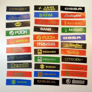 Lote 30 cromos A todo Gas - Sin pegar