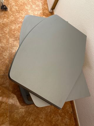 Mueble TV moderno cristal y metal