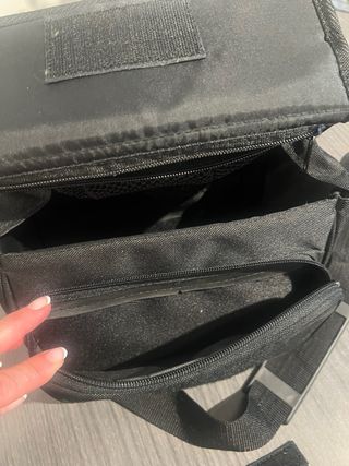 Bolso Cámara Fotografía INTRA Negro Como Nuevo