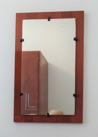 Espejo de tocador madera y cristal