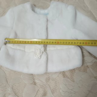 Pellicciotto Abel & Lula bambina bianco 12 mesi