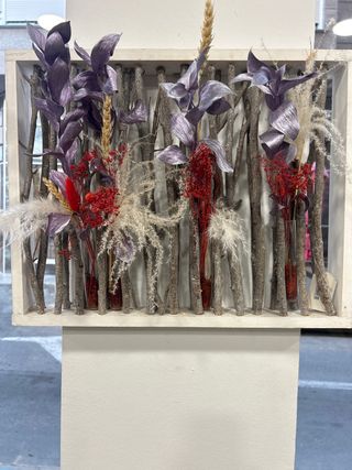 Cuadro Decorativo Flores Preservadas