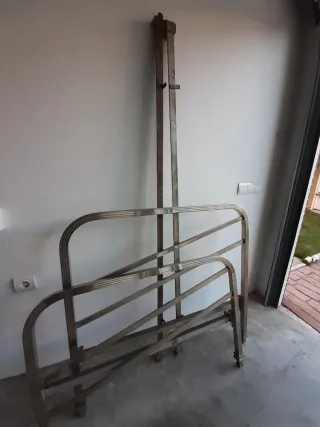 Cama niquelada 105 cm